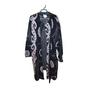 Sandra wan-Shin Wong Pellini women’s 
open front maxi-cardigan size : 38